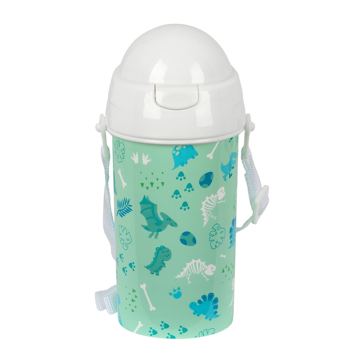Vesipullo Safta Dino Vihreä PVC 500 ml